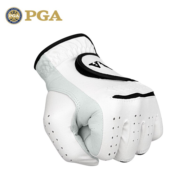Golf gloves men's leather gloves left and right hand suede + microfiber ultra breathable