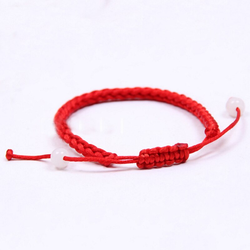 Lucky Golden Cross Heart Bracelet For Women Children Red String Adjustable Handmade Bracelet DIY Jewelry