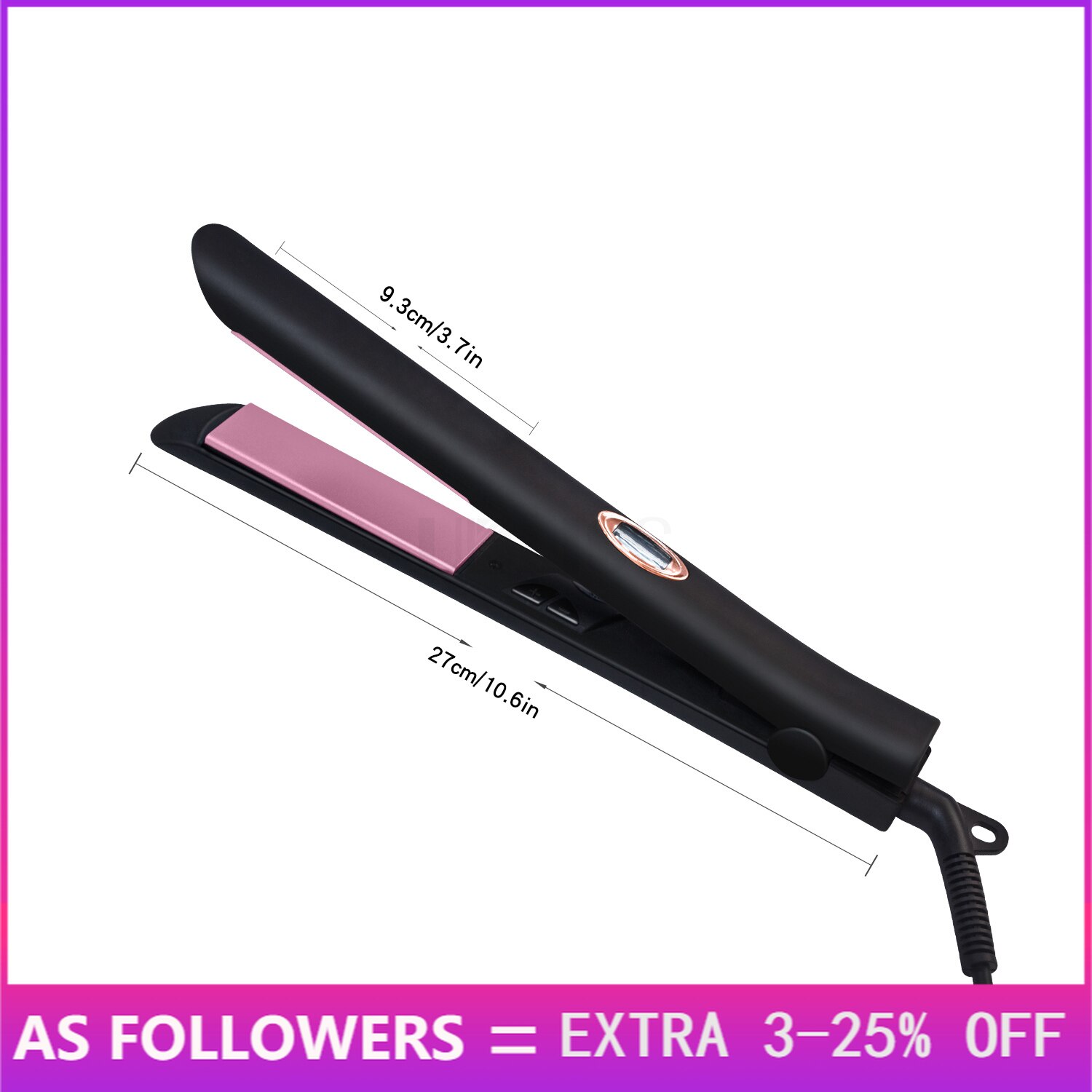 2 in 1 Hair Straightener Hair Curler Electric Hair Iron Hair Straighteners Flat Crimper Straightening Iron