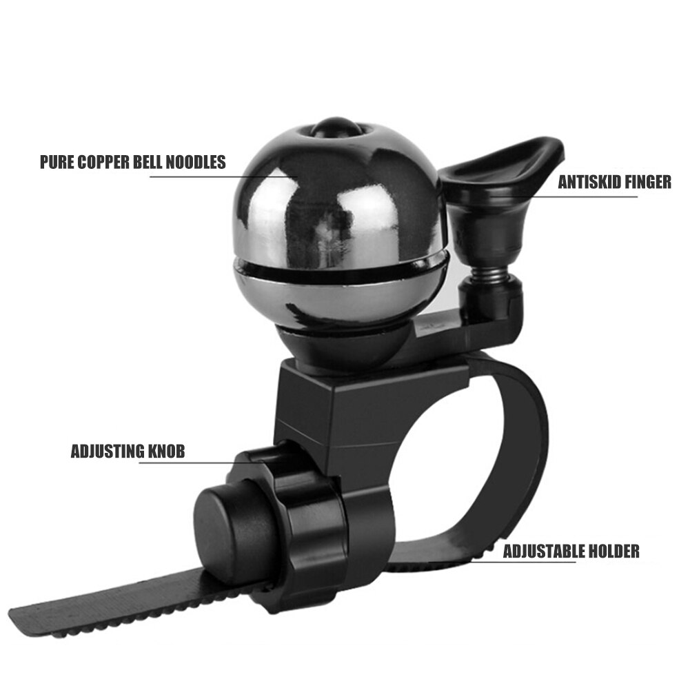 Retro MTB Mountain Road Bike Horn Safety Children Bicycle Scooter Handlebar Sounds Loud Alarm Ring Bell Riding Cycling Equipment