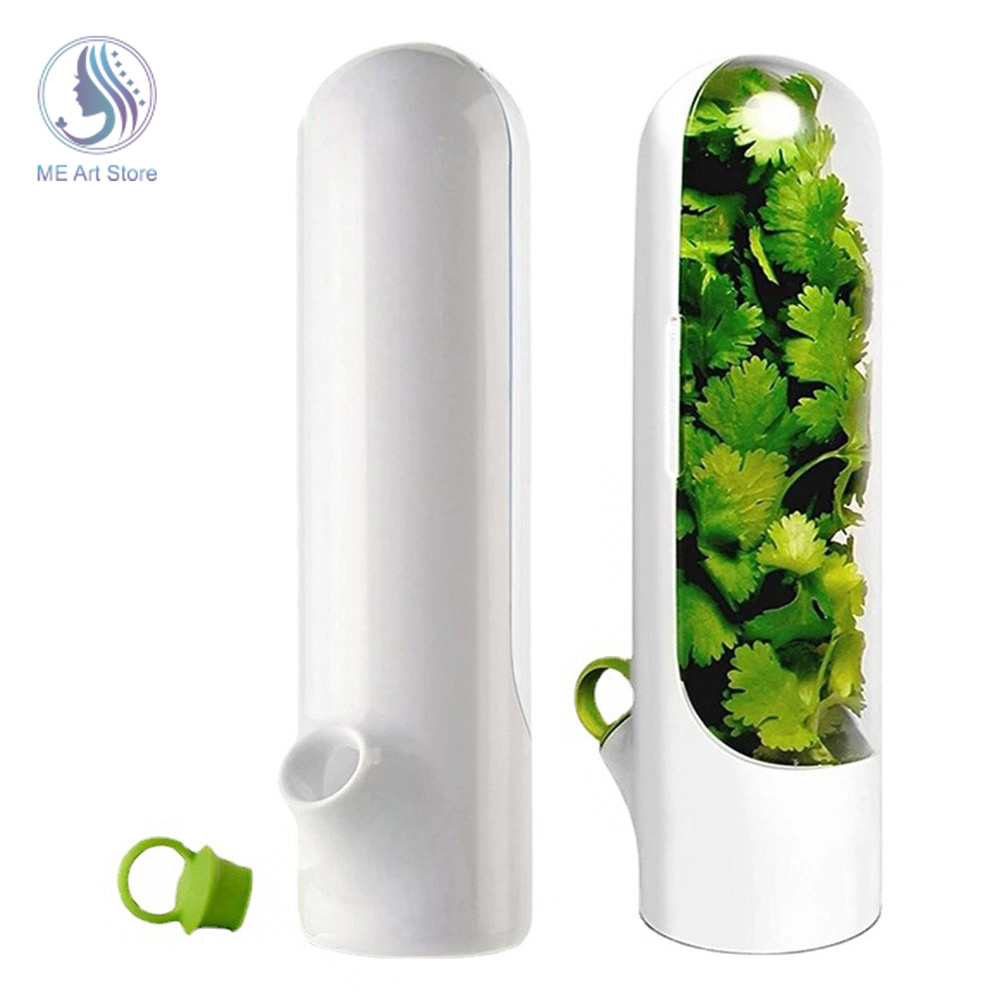 Opbevaring af urter, kapseletui, friskhedsbevaringsboks, koptype, opbevaringsbeholder til mad, grøntsagskonserveringsflaske, køkkentilbehør