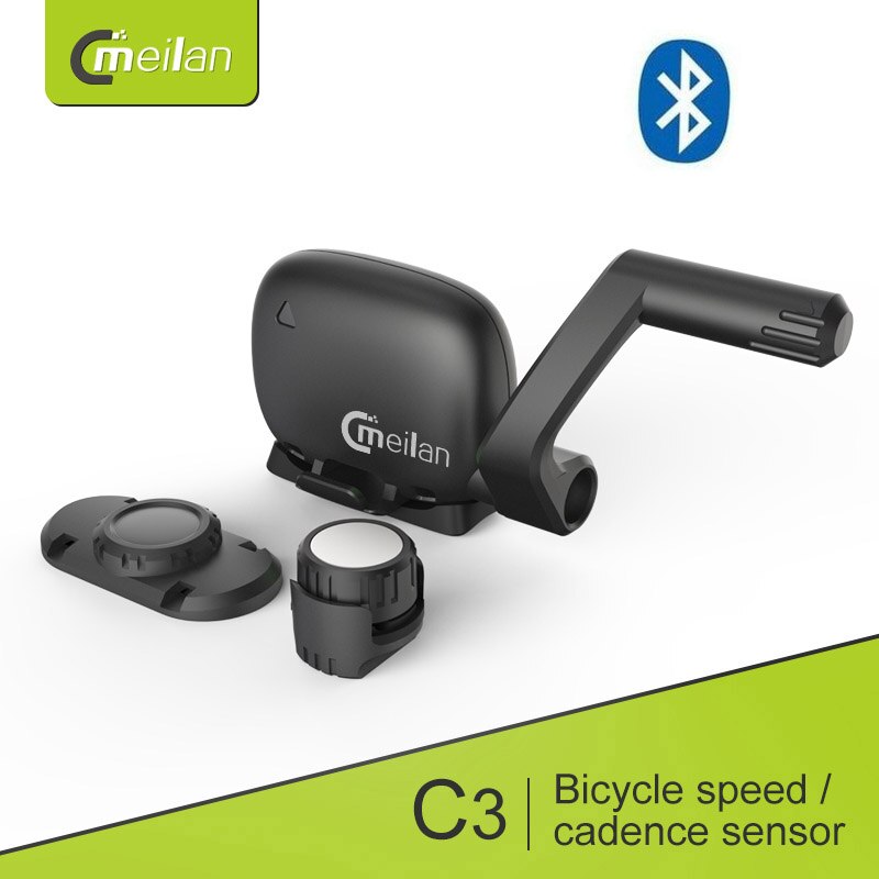 Meilan Bicycle Accessories C1 C3 C5 Wireless Speed / Cadence Sensor Waterproof Bluetooth BT4.0 sensore Bike Heart Rate Monitor: c3