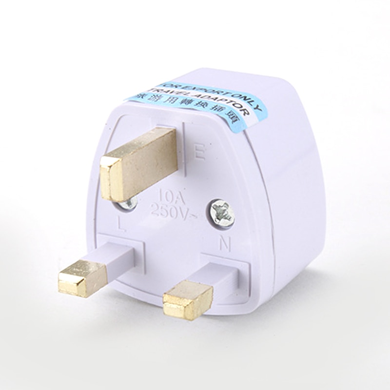 1pc UK to EU Plug Adapter Euro Travel Plug Converter AC Wall Charger Power Adapter UK British Adapter Electrical Outlets