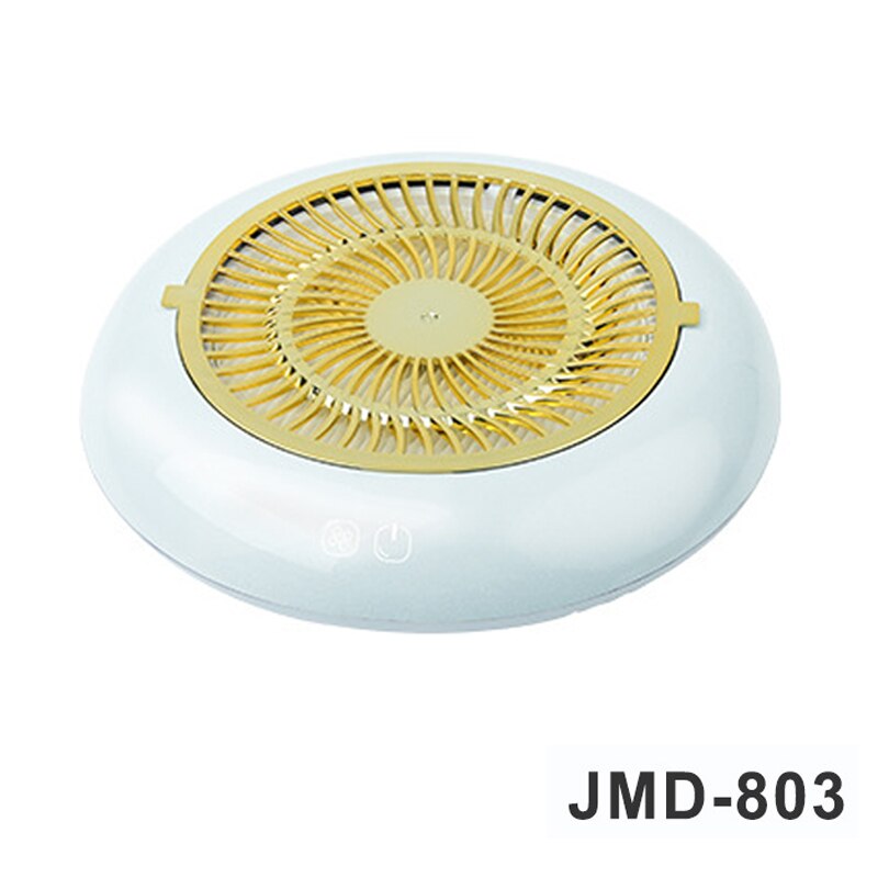 2 In1 Sterke Zuigkracht Nail Dust Collector Nail Boor Machine Herbruikbare Filter Low Noise Nail Stofzuiger Nail Art machine: JMD-803-White