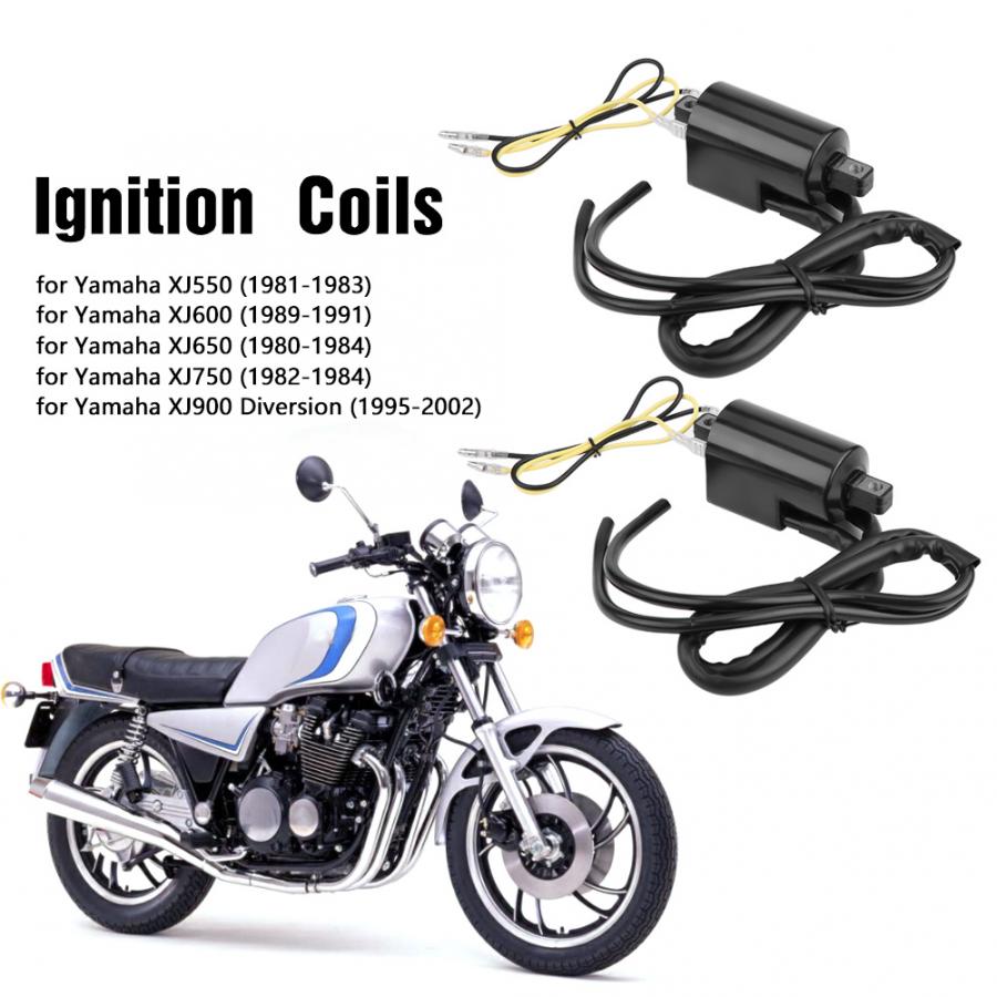Motorfiets ontstekingsspoel voor yamaha  xj550 xj600 xj650 xj750 xj900 plastic koper merk motorfiets modificatie onderdelen