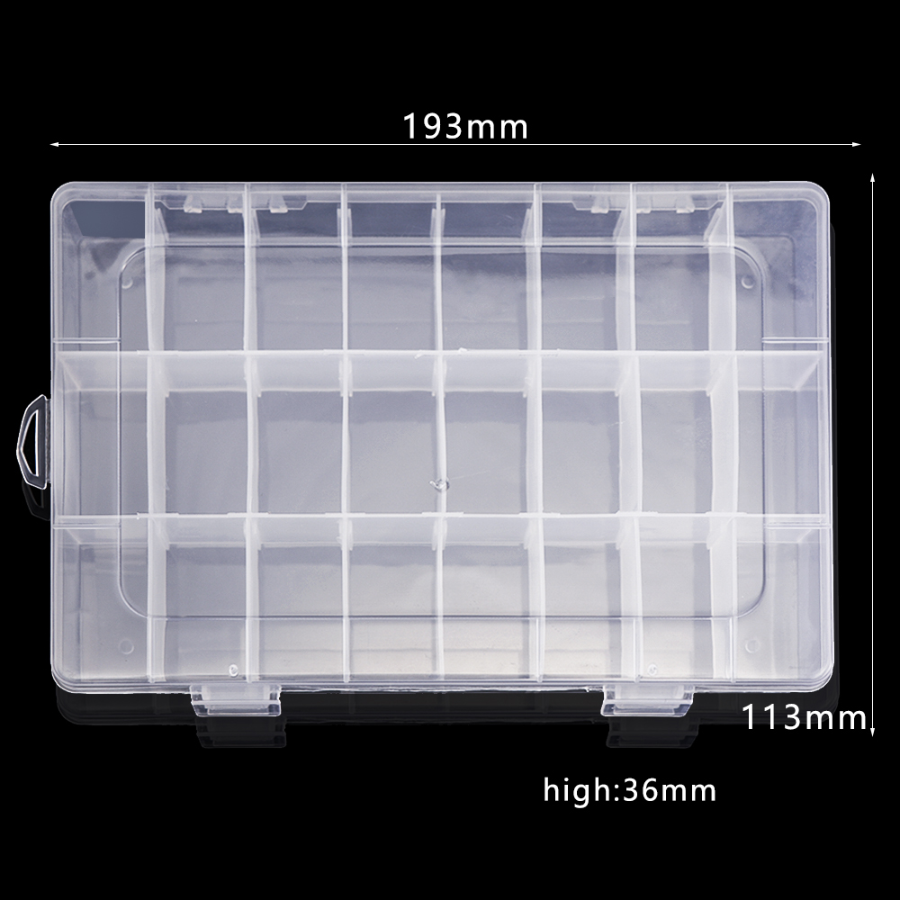 Transparente Nail Art Organizer Box Glitzer Strass Edelsteine Aufbewahrungskoffer Box DIY Schmuck Perlen Stickerei Organizer Container: Dark Khaki