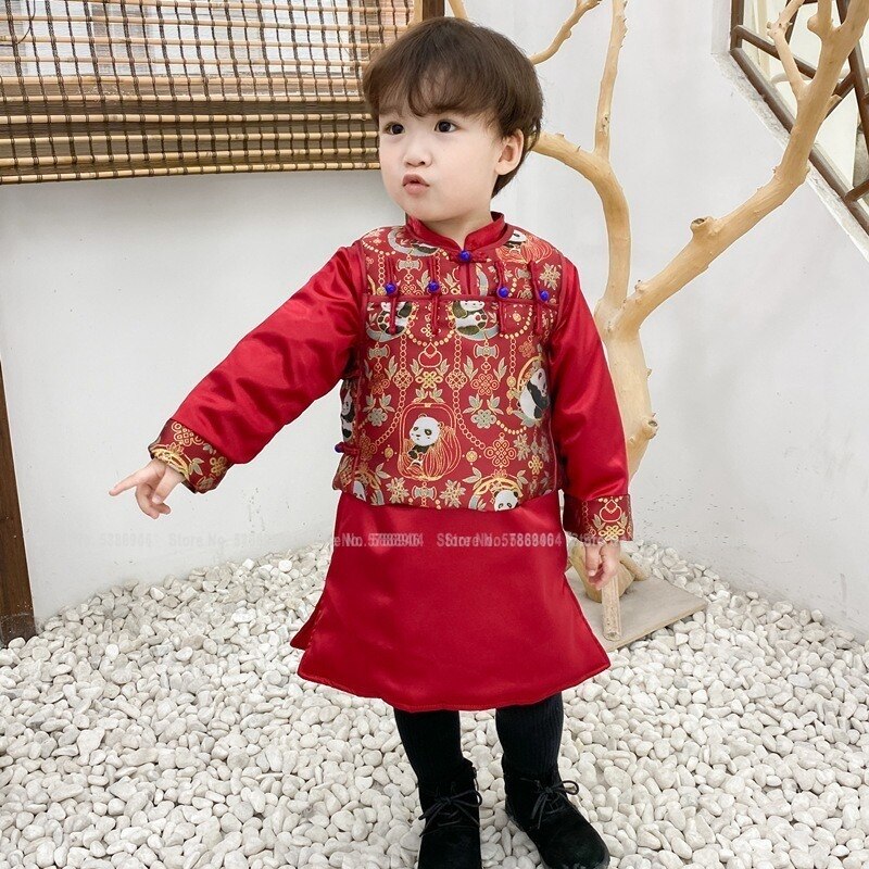 Meisjes hanfu chinese stijl vrouwen tang pak fee prinses feestjurk oosters (Color : Shirt Jack dress, Size : XL