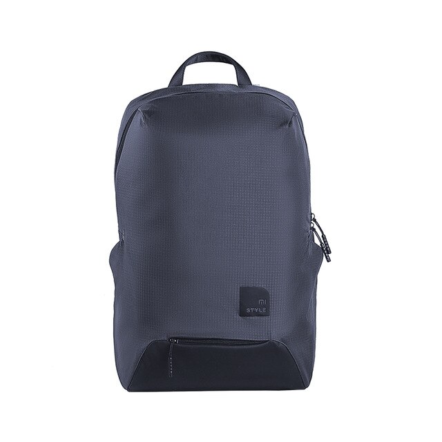 Xiaomi School Backpack Bag 600D Polyester Durable Waterproof Outdoor Suit For 15.6 Inch Laptop Computer: Blue