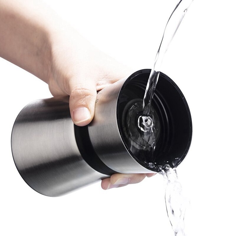 Stainless Steel Hand-Cranked Coffee Grinder Manual Grinder Washable Ceramic Core Hand Grinder Portable Hand Crank Mill