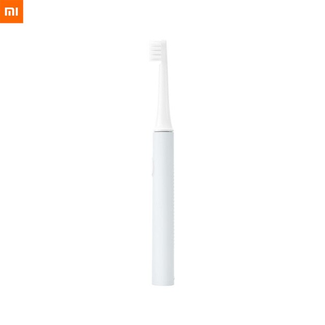 [Newest Version] Original Xiaomi Mijia T100 Mi Smart Electric Toothbrush 46g 2 Speed Xiaomi Sonic Toothbrush Whitening Oral Care: 1 blue Toothbrush