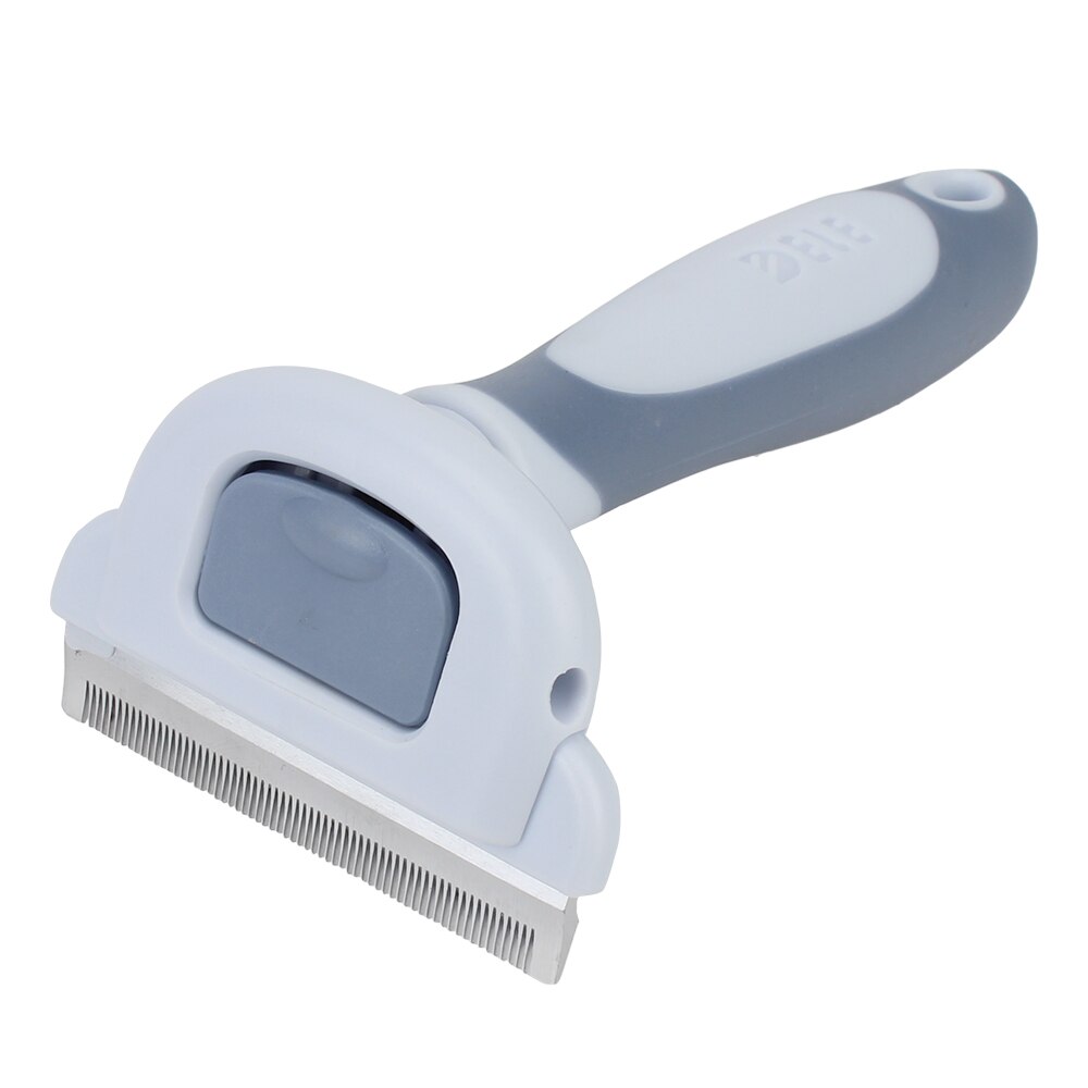 Furmins-cepillo para mascotas, herramienta de aseo, recortador de pelo, peine para gatos, perros y gatos, cepillo de depilación: Light Blue  / S