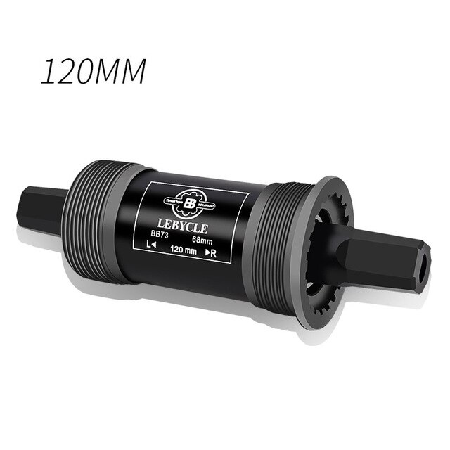 68mm Bottom Bracket MTB Bike Square Taper Bottom Bracket Bearing Useful Durable: 120mm