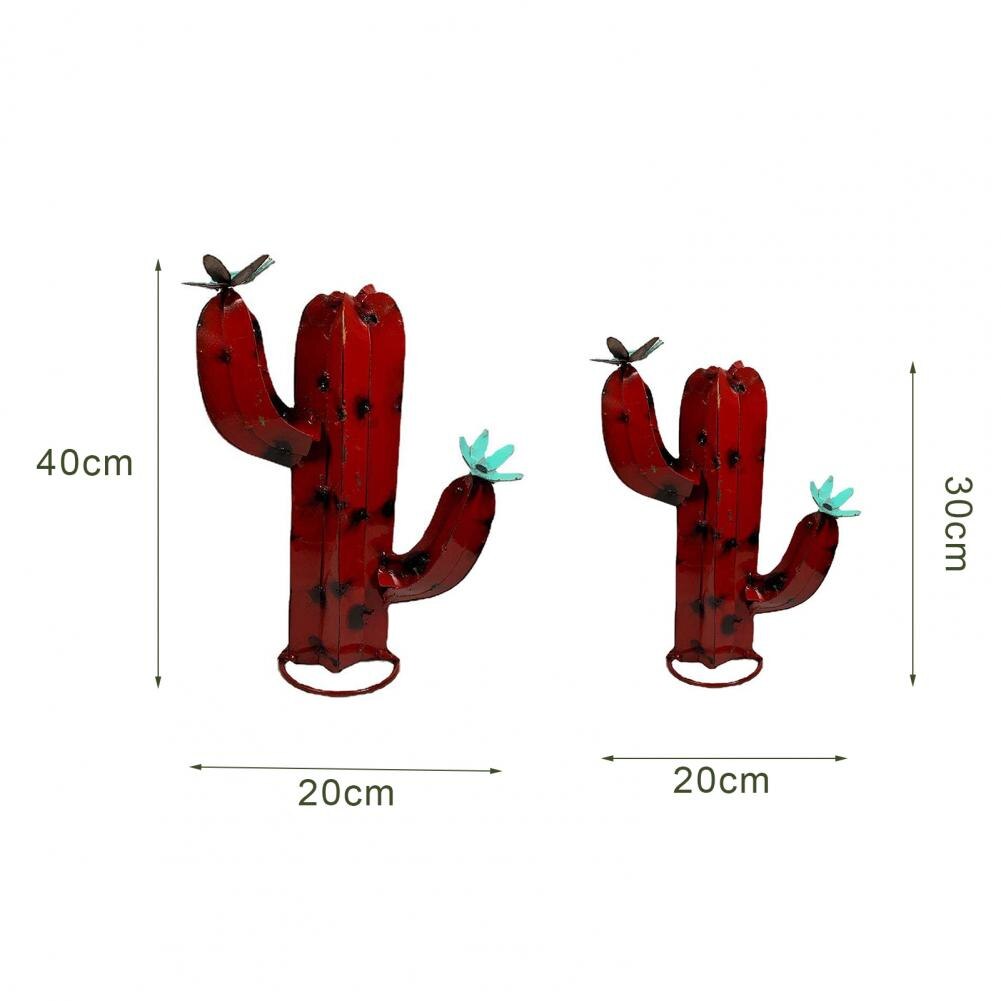 Cactus Sculptuur Langdurige Duurzame Metalen Desert Staal Saguaro Cactus Voor Tuin