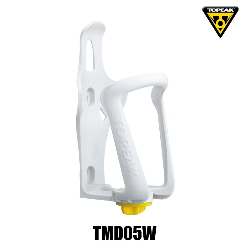 Soporte de botella de plástico TOPEAK TMD05 para bicicleta de ingeniería, soporte de soporte para botella de agua y montaña ajustable: TMD05W