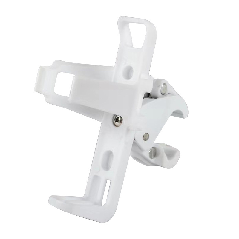 Elektrische auto waterbekerhouder Punch gratis fiets voor algemeen gebruik Mountainbike bidonhouder Elektrische fietsuitrusting: WHITE
