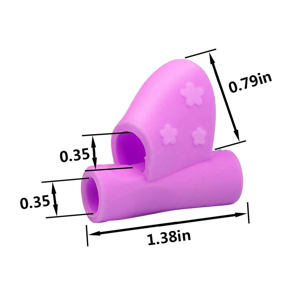 Silicone Pencil Grips for Kids Handwriting Posture Correction Training Writing for Toddlers Kids Preschoolers Students Pen Grip