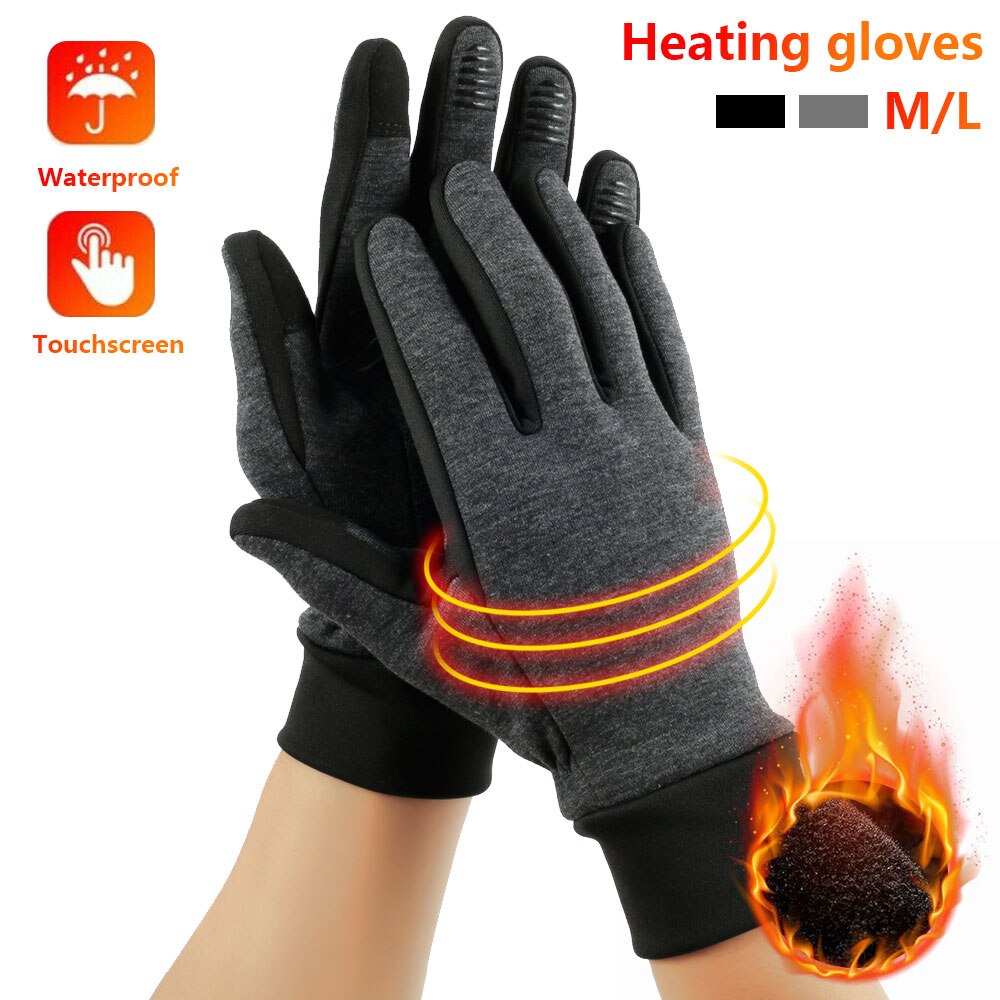 Guantes de Ciclismo MTB guantes de carretera bicicleta de montaña guantes impermeables de pantalla táctil guantes de invierno ciclismo esquí guantes de dedo completo