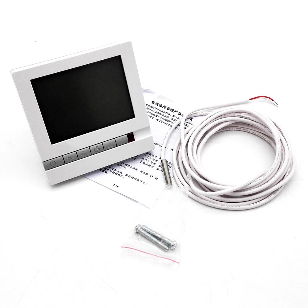 220V 16A LCD Smart Wifi Programmable Floor Heating Room Thermostat Room Temperature Controller