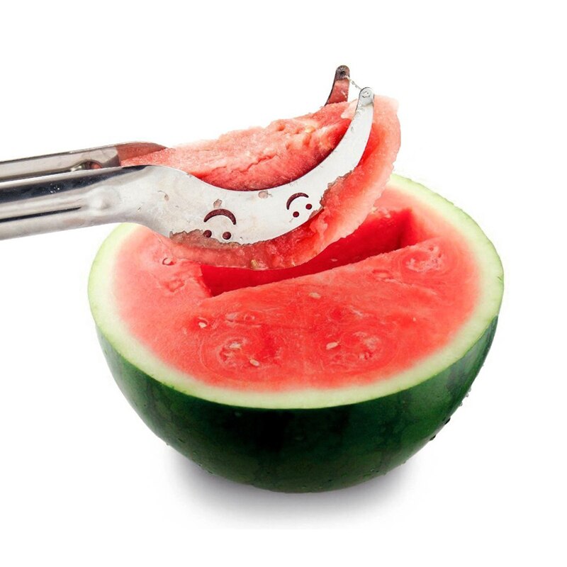 Watermeloen Snijmachine, Rvs Corer-Watermeloen snijmachine, Nuttig &amp; Smart Keuken Meloen Cutter Corers