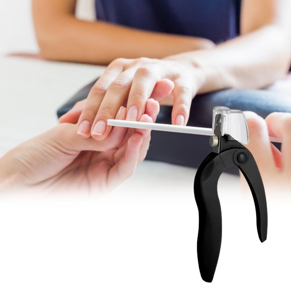 Nail Edge Cutter U-Shape Multipurpose Stainless Steel Manicure Tips Nail Dial Clipper for Beauty