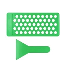 Lip Balm Filling Tray And Spatula Set - Fast And Easy To Use - Instantly Fills 50 Lip Balm Containers (sold Separately) -