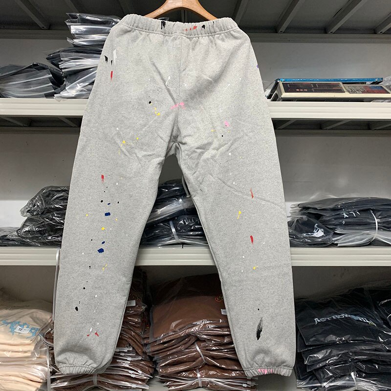 Handleiding Splash Inkt Gallery Dept Vintage Joggingbroek Mannen Vrouwen Herfst Gallery Dept Broek Broek