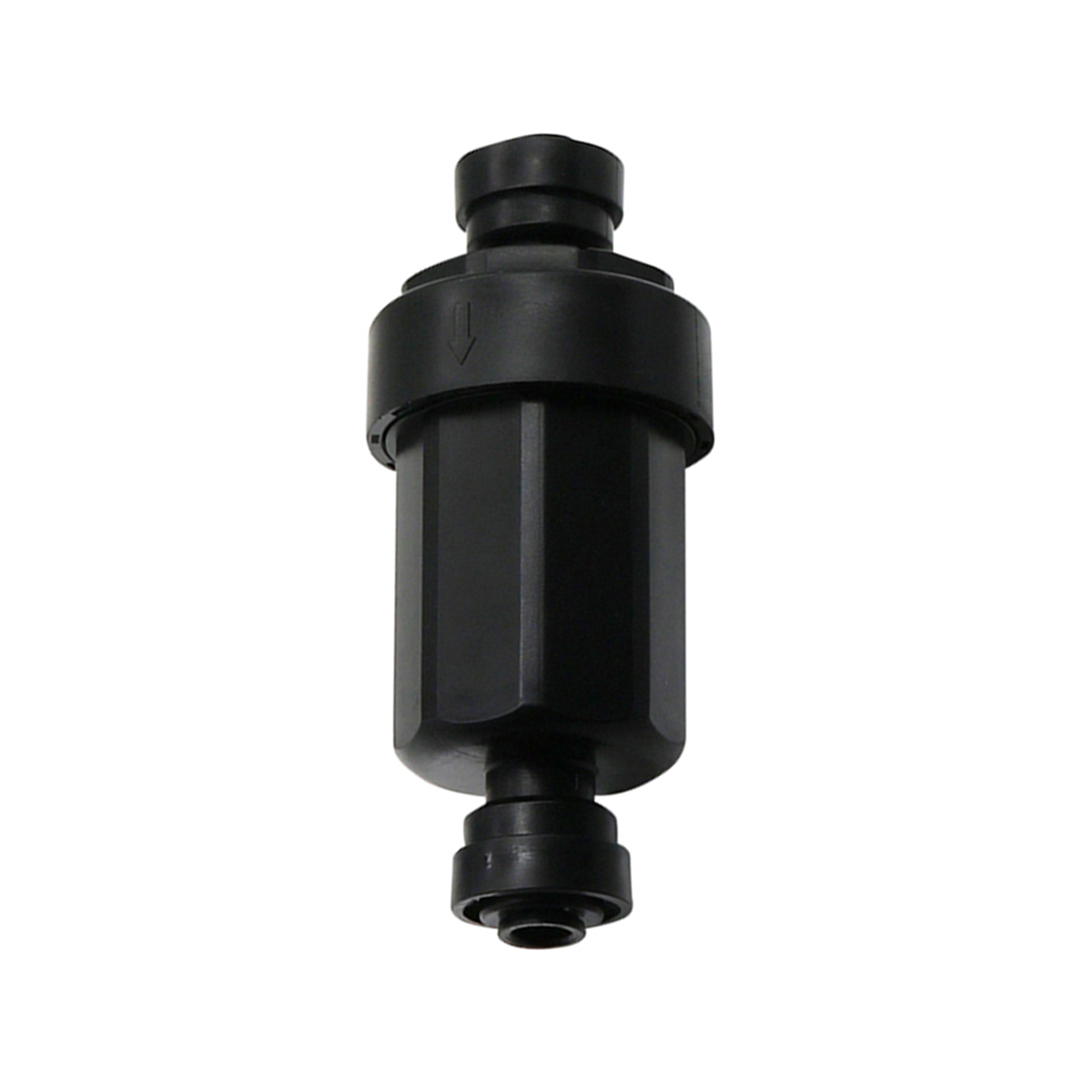 Microfiltro de agua para jardín de 1/4 ", malla de acero inoxidable, filtro de 40 micras, ajuste de deslizamiento rápido de 9,52mm, filtro de manguera de riego para jardín