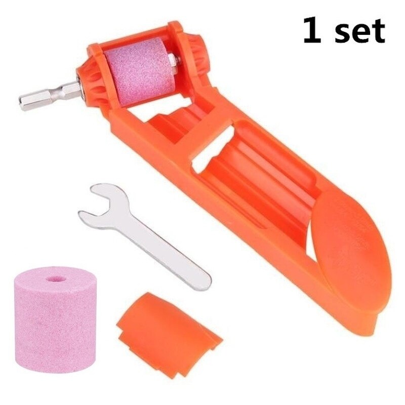 1 set bärbara borrslipverktyg korundslipskiva borrslipare titanborr borrmotordrivna verktygsdelar metall: Paket 1