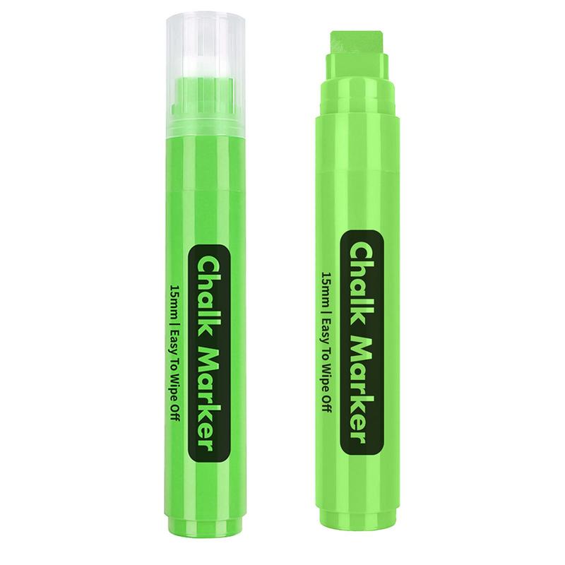 Paint Chalk Markers 15mm Window Chalk Marker Erasable Liquid Chalk Pen For Chalkboard Signs Blackboard Car Window Bistro Glass