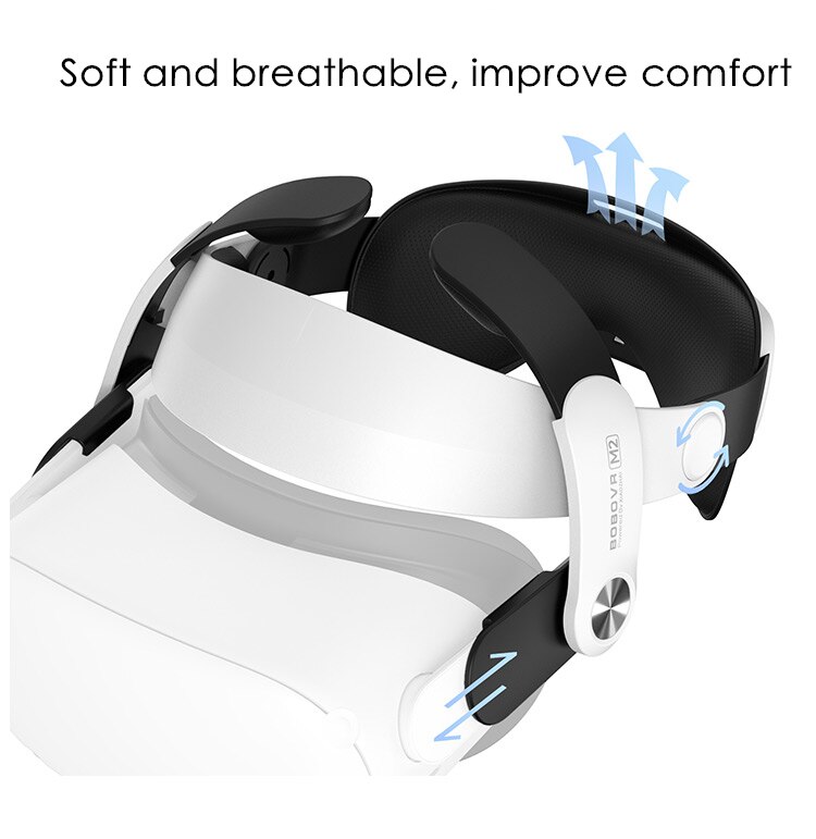 Bobovr M2 Head Strap Voor Oculus Quest 2 Vr Headset Verstelbare Verbeteren Comfort Halo Band Voor Oculus Quest 2 Vr accessoires