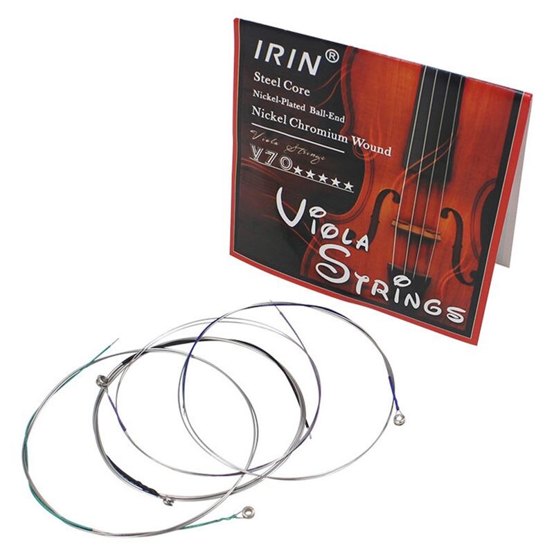 V70 violasaiten, vernickelt, verchromt, umsponnen, adgc-komplettset, drahtkugelende