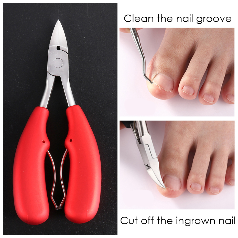 Coupe-ongles en forme de bec d&#39;aigle, pour pédicure, pince à ongles incarnés, Paronychia, ciseaux, outils de manucure, PPQ1-23