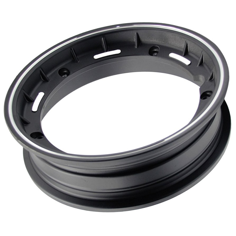 Rueda de aluminio de motocicleta de 10 pulgadas, llantas circulares para Scooter Vespa Piaggio PX 125 150 200 LML Star T5 Rally R25