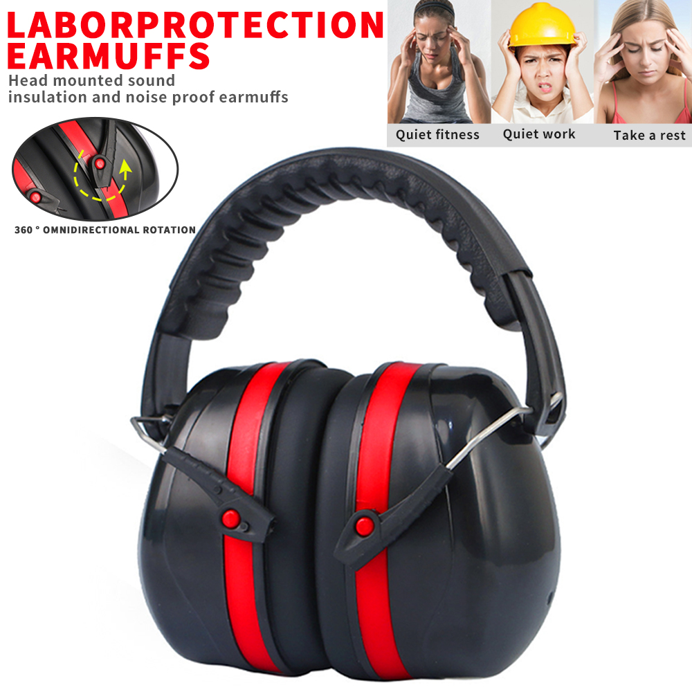 Sound Protection Over Ear Adults Folding Ear Defenders Noise Reduction Sound... – Grandado