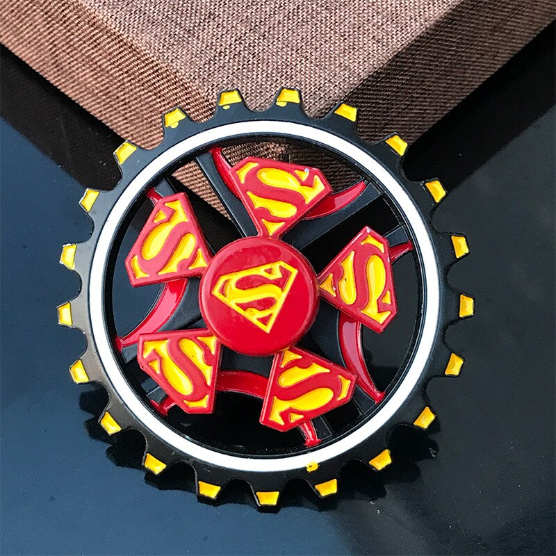 Zinc Alloy Metal EDC Fidget Spinner Double Layer Hand Spinner Anxiety Stress Relief Finger Toys Tin Box Package for Boys: 16