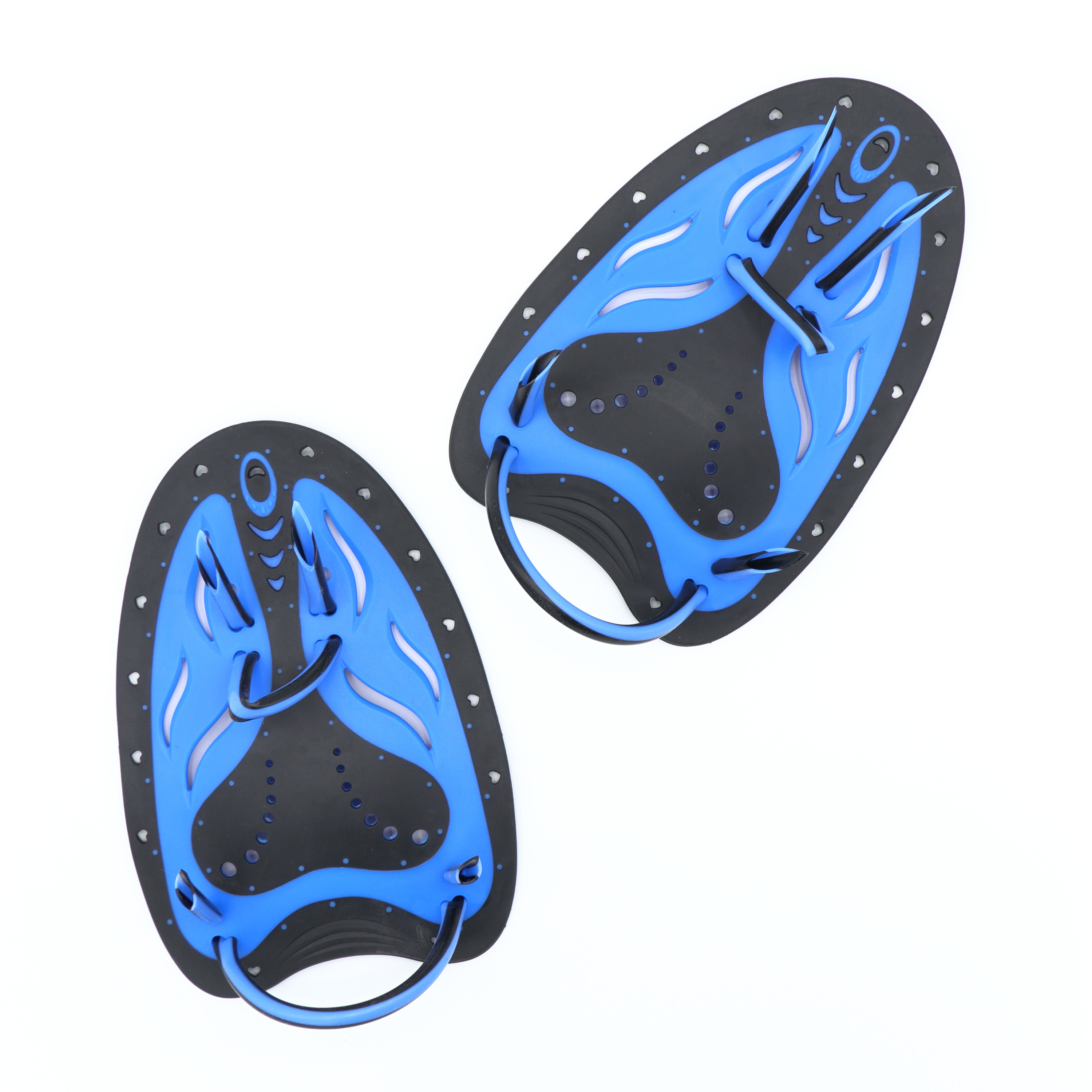 1 paar zwempeddels Power Handpeddels Zwemtrainingshulpmiddelen Verstelbaar voor heren Dames Zwemhandpeddels: Blauw / S