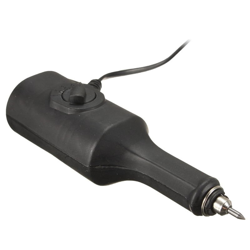 Elektrisk graveringsmaskine 220v us stik udskæringspenne plotter mejsel tip på metal plast keramik træfræser