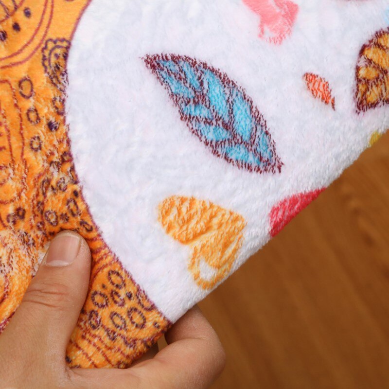 2 unids/set estilo de dibujos animados inodoro cubierta en forma de U-Mat de asiento de inodoro lavadora alfombra