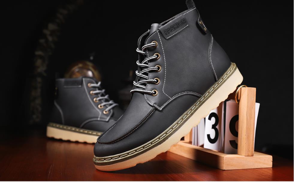 2019nowe wiosenne buty robić kostek męskie koreańskie wersje trendu, aby pomóc żółtym butom kombinezony botki z wysokimi buty z cholewami mężczyzn