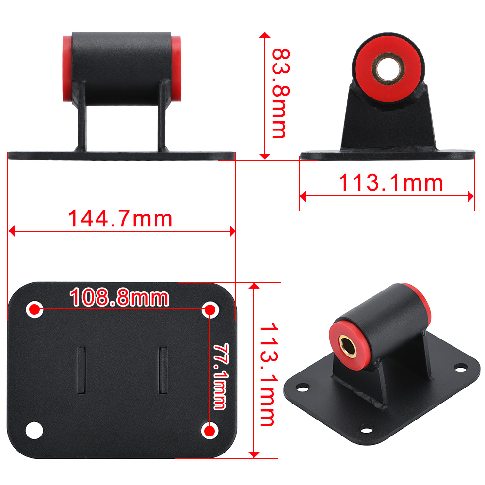 Universal Engine Motor Mounts For LS Conversion Swap LS1 LS2 LS3 LS6 LS7 LS9 Chevrolet Corvette GM 4.8L 5.3L 5.7L 6.0L 6.2L
