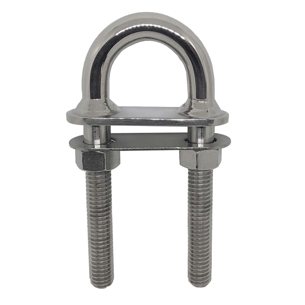 Corrosion Proof 316 Stainless Steel U Bolt Hardware 126×25×61mm for Boat