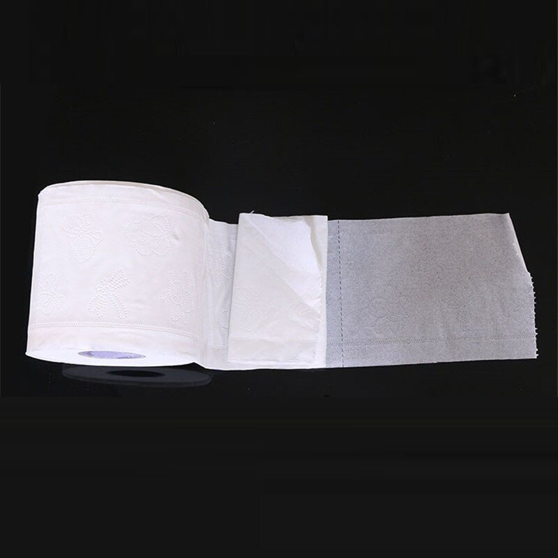 Rollos de papel higiénico suave de 4 capas para el hogar, rollo de papel higiénico suave sin olor, accesorios de cocina y baño