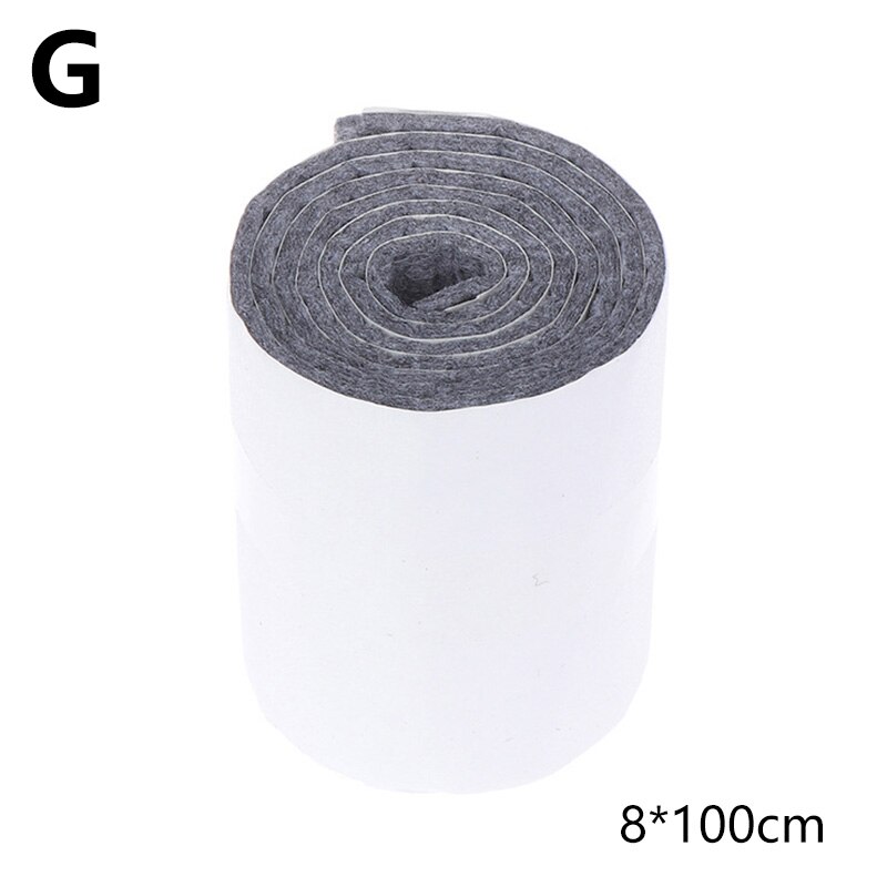 100cm/Rolle Anti-Unterhose Filz Möbel Bein Pad Selbst-Klebstoff matt Boden Schutz Tragen-breiter tabelle Sofa Bein Pads Stuhl Armaturen: G