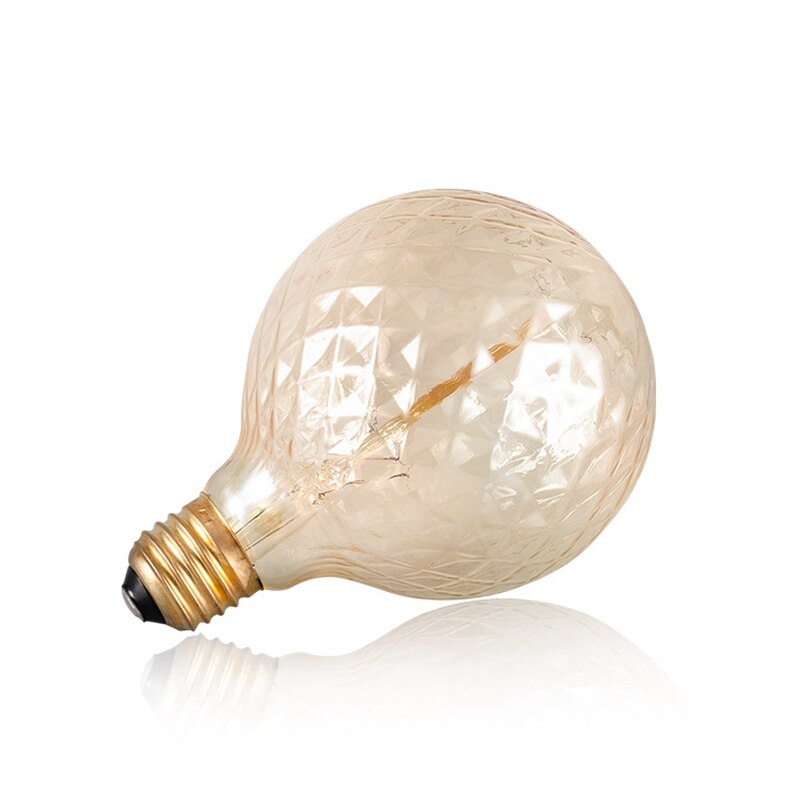 4Pcs G95 Stijl Gridding Vorm Lamp Glas Cover Decoratie Traditionele Lamp E27 Base