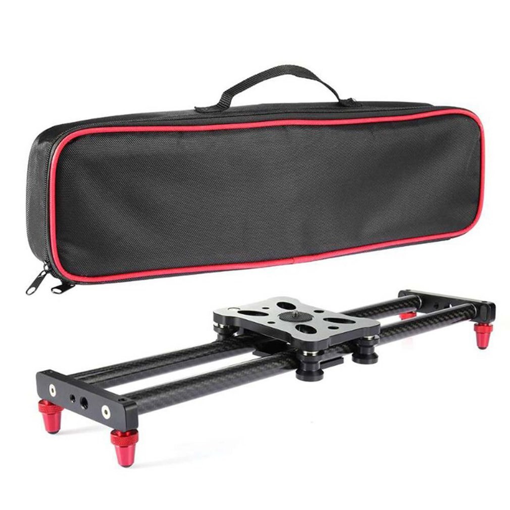 42Cm Camera Track Slider Voor Camera Carbon Fiber Video Stabilisator Slr Rijden Camera Opname Rustig Soepele Slide Rail