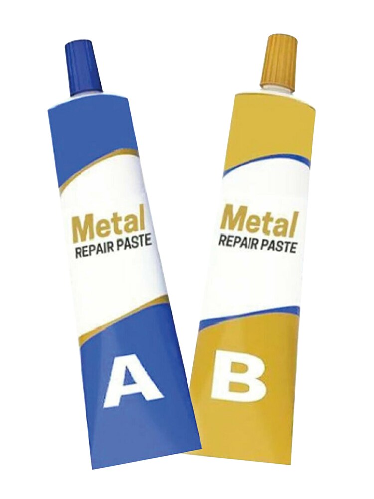 20/50/80/100g Metal Repair Paste Heat Resistant Cold Weld Glue Repairing Agent Metal Repair AB Glue Cast Iron Sealant