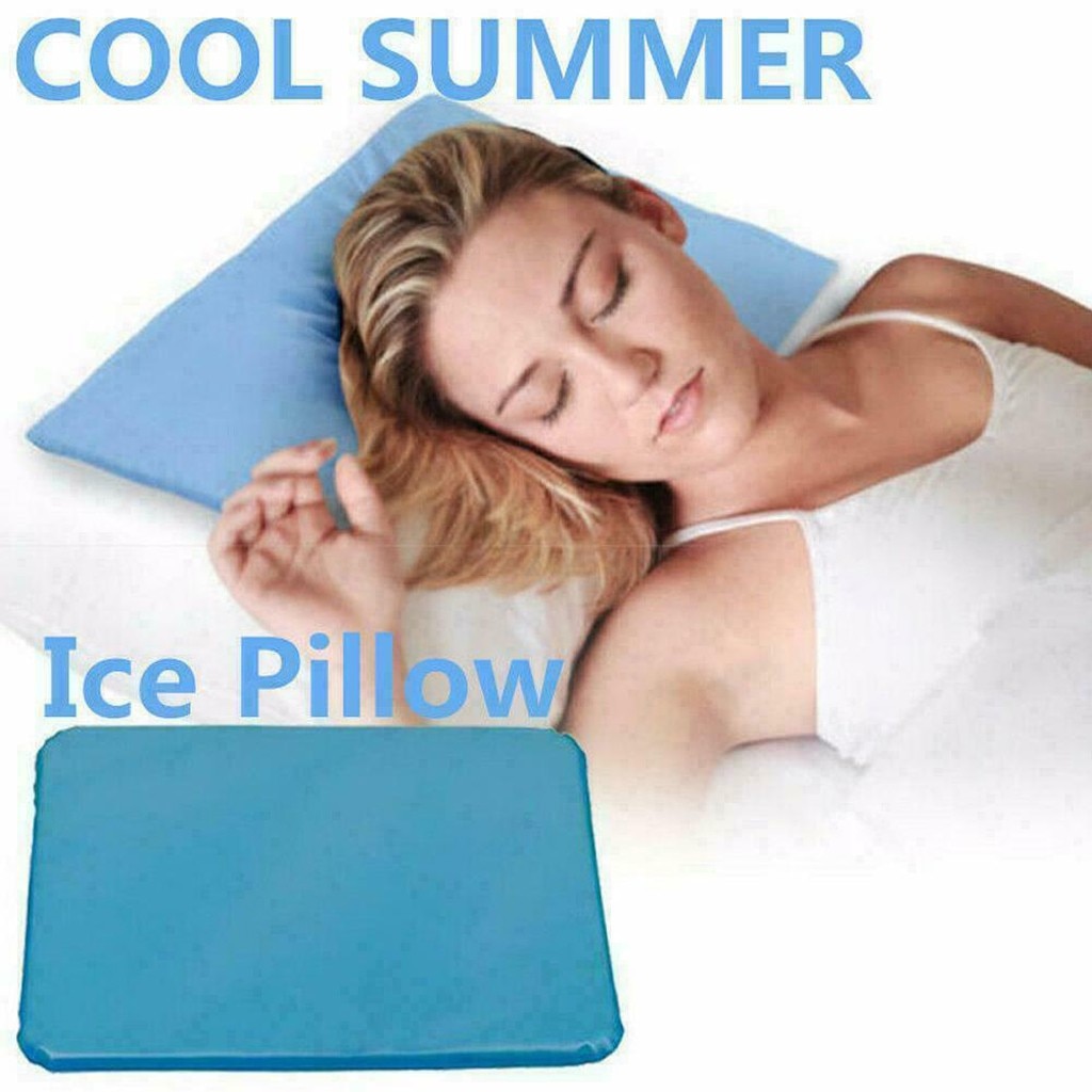 Cool Bed Mat Pad Cooling Gel Kussen Gekoeld Natuurlijke Hulp Ijs Kussen Slapen Kussen Kantoor Voor Reizen Comfortabele Slaap Comf: Default Title