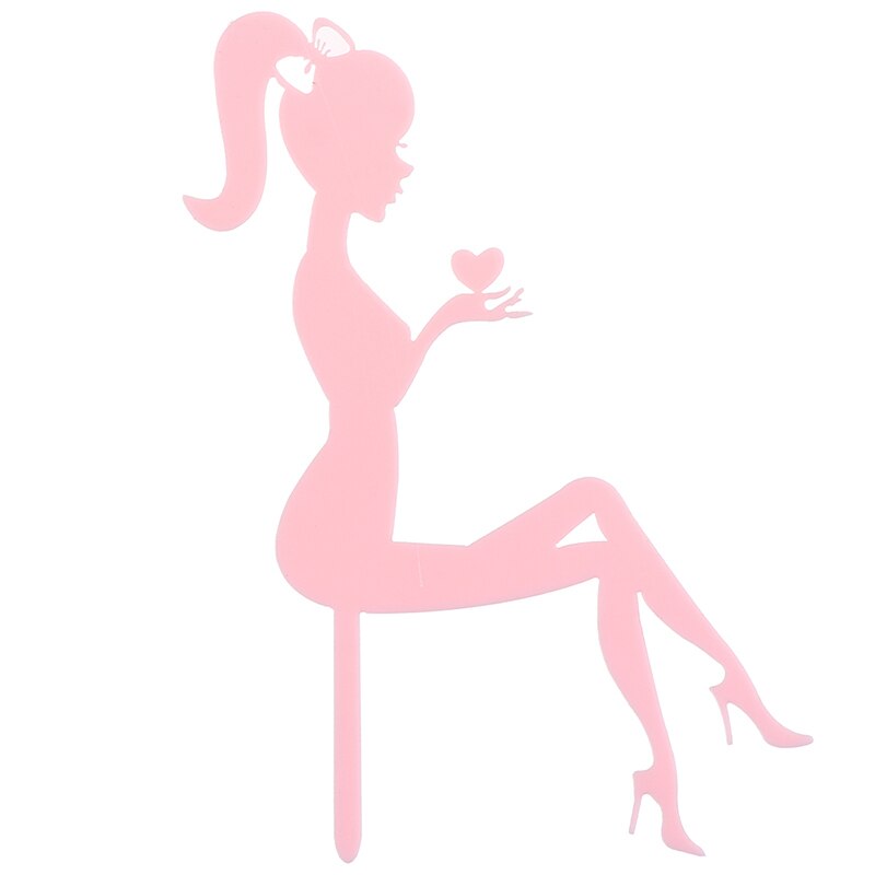 Wedding Cupcake Topper Love Heart Sweet Lovers Cake Topper For Anniversary Valentine's Day Wedding Party Cake Decorations