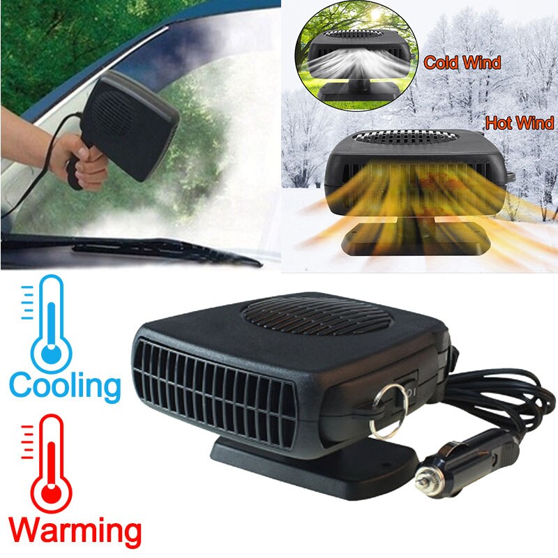 12V 200W Auto Heater High Power Ontdooien Elektrische Kachel Kachel Glas Ontdooien Ontwaseming Heater Verwarming & Fans