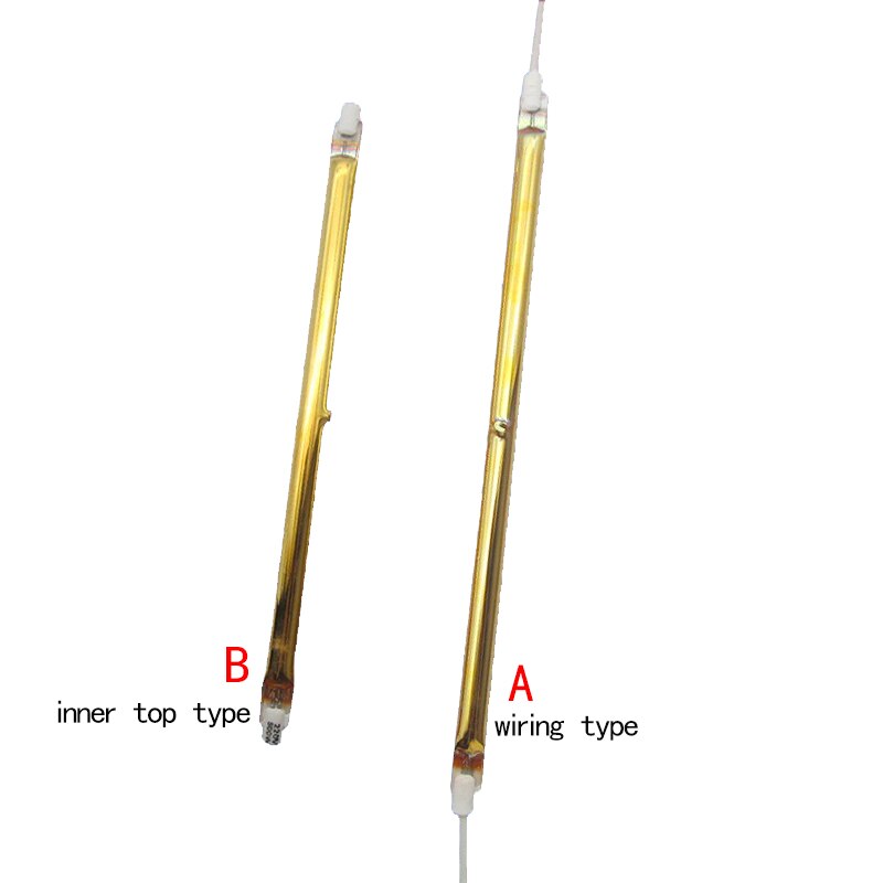 Infrarot heizung rohr infrarot heizung Element infrarot heizung lampe mit verdrahtung Gold infrarot rohr lampe decke heizung Element